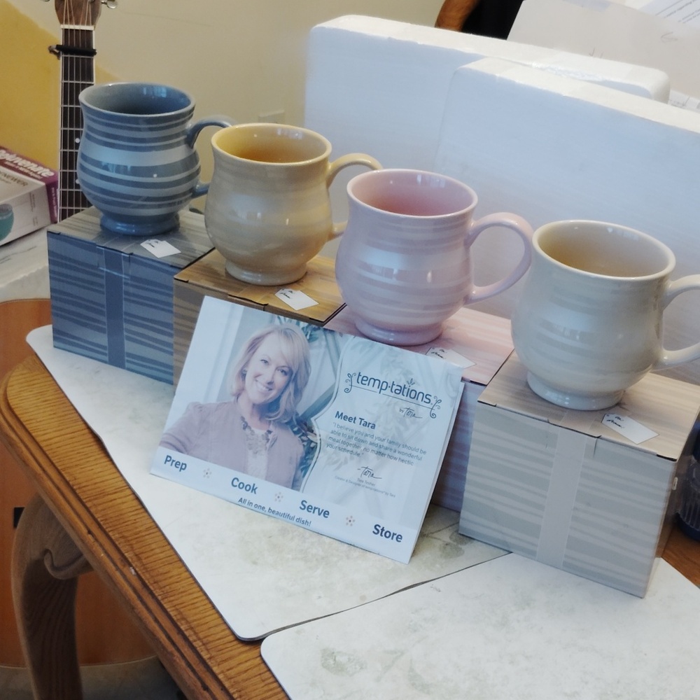 4 Stoneware Gift Mugs